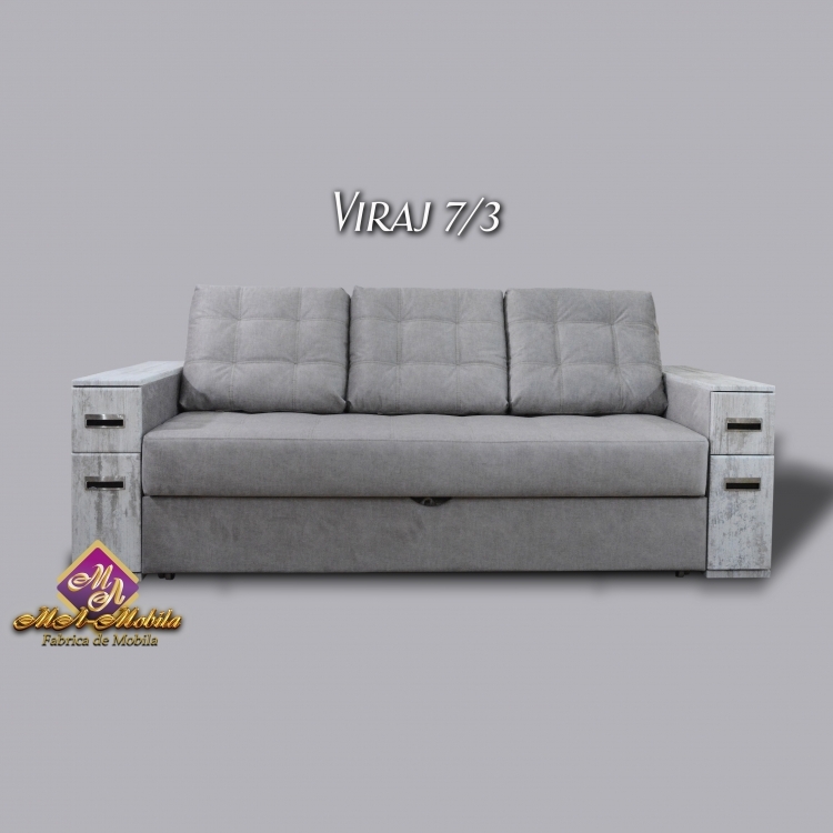 Софа "ВИРАЖ" 7/3 (1800) пруж бл Бонель К-1