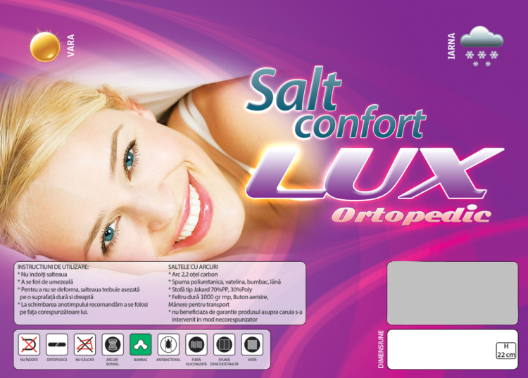 Lux Ortopedic H - 22 см  800*1600