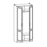 Ливерпуль № 16 Шкаф для одежды 