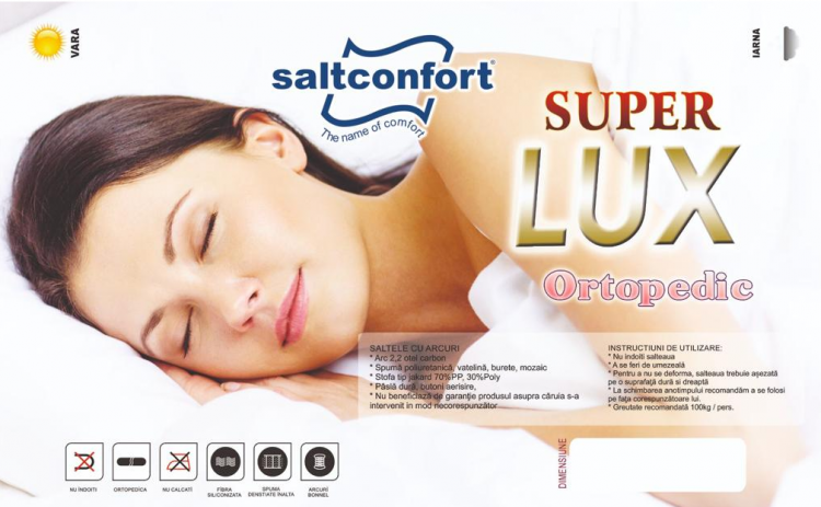 Super Lux Ortopedic H - 25 см +5 см MEMORY 1600*2000