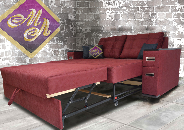 Софа "ВИРАЖ" 7/2 (1200) пруж бл Бонель К-1