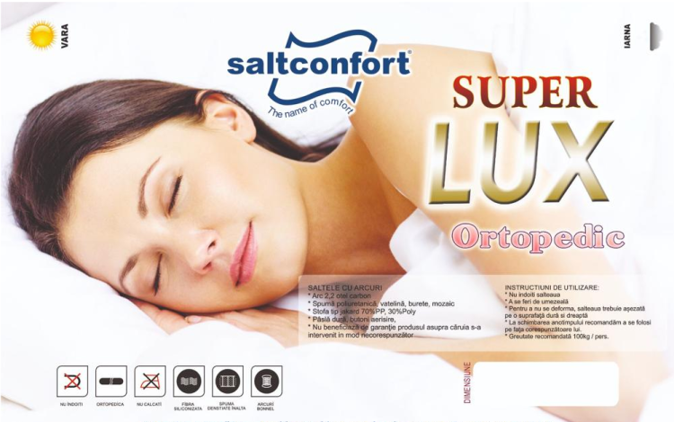 Super Lux Ortopedic H - 25 см  1400*1800