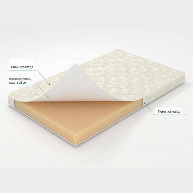 Saltea de Burete H - 15 см  800*2000