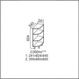 Кух  С 300 то (30торц откр), шт