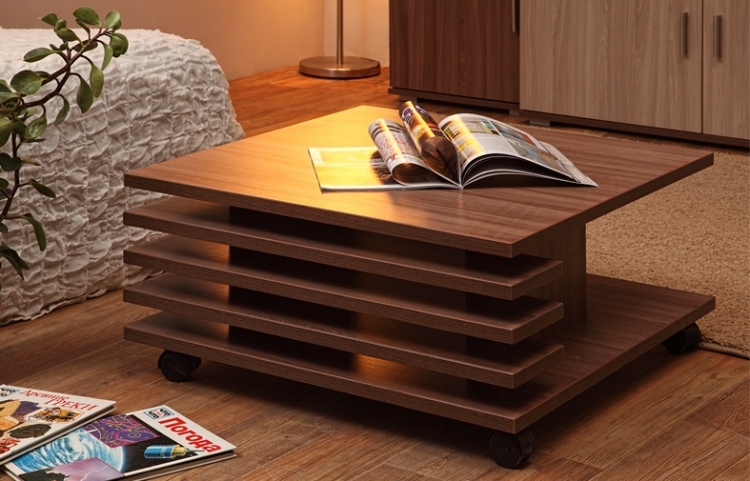 САТУРН -М02 Стол журнальный снято, Собран