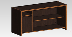 Тумба приставная к столу Руководитель1500х500х715, Собран