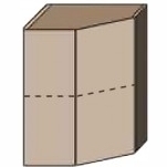 Кух. София люкс угол верх  55*55