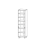 КОРПУС Пенал 600х2330 4двери