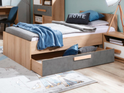 АЙГО AG12 Кровать 90 без основ., Собран