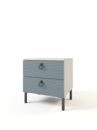 Вельвет № 9 Тумба прикроватная, Собран