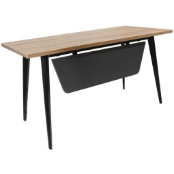 Masa RIO PLUS Sonoma+Black legs 138x68cm