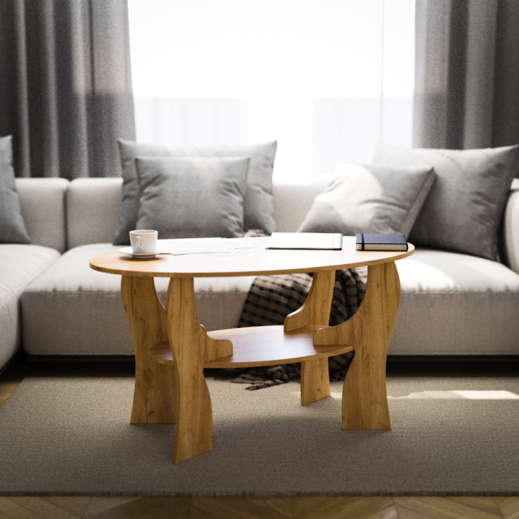 Стол журнальный МЛ -5  ЛДСП, Собран