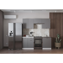 Кухня  Омега - 3 (2,00 / 1,40м)(без столешницы)